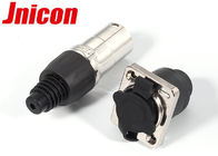 ตัวเชื่อมต่อ Jnicon Watertight RJ45 พร้อมฝาปิดกันฝุ่นสำหรับตู้ LED Ethernet