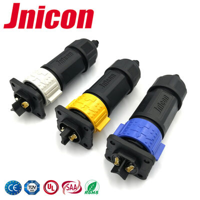 M25 IP67 Round Connector Types OEM Waterproof Power Connector Automotive