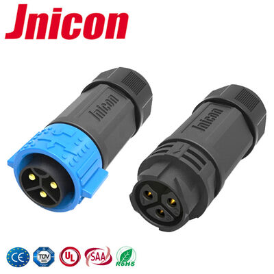 60A สายไฟฟ้าปัจจุบันสูง ไปยังพานเชื่อมอุตสาหกรรม IP67 พานเชื่อมวงกลม M25