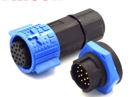 5A M19 เครื่องเชื่อมต่อกันน้ํา สายต่อกับบอร์ด CE 18 ปิน เครื่องเชื่อมรอบ