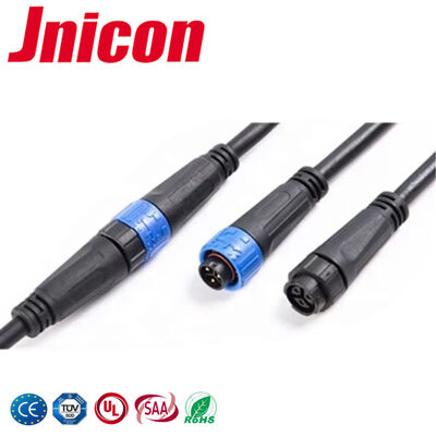 10A 300V M16 เครื่องเชื่อมเคเบิลกลางแจ้งกันน้ํา เครื่องเชื่อมไฟฟ้าอุตสาหกรรม IP67 2 3 4 ปิน