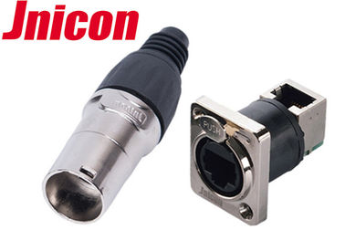 กล้องวงจรปิด IP65 RJ45 ขั้วต่อกันน้ำความทนทานต่อการกัดกร่อนสูง