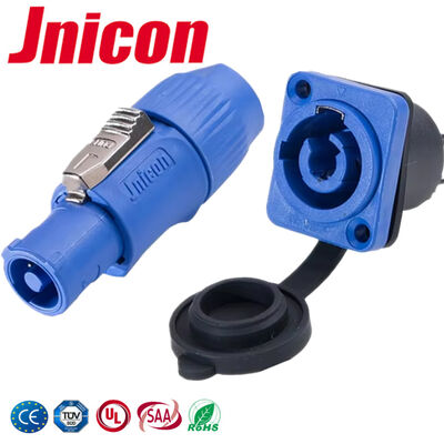 20A IP65 พลาสติก พล็อกและซ็อคเก็ต, ความสามารถสูง ทนทานต่อการกัดกร่อน การประกอบง่าย