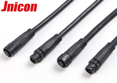 ตัวเชื่อมต่อ Bayonet M12 IP67 Overmolded ด้วยการเชื่อมต่อที่ง่ายทั้งชายและหญิง