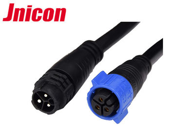 ยานยนต์ IP67 ตัวเชื่อมต่อที่ได้รับคะแนน Overmolding 3 Pin 60V Field สามารถติดตั้งได้