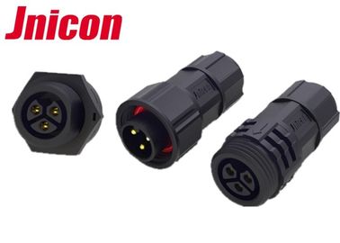 ประสานสีดำกันน้ำแผงภูเขาเชื่อมต่อ 3 ขั้วโลกสกรูล็อค Jnicon Splice
