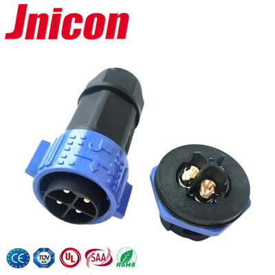 -40 °C ~ +105 °C กันน้ํา IP67 Connector 4 Pin 30A พลาสติก ผู้ชาย ผู้หญิง Connector