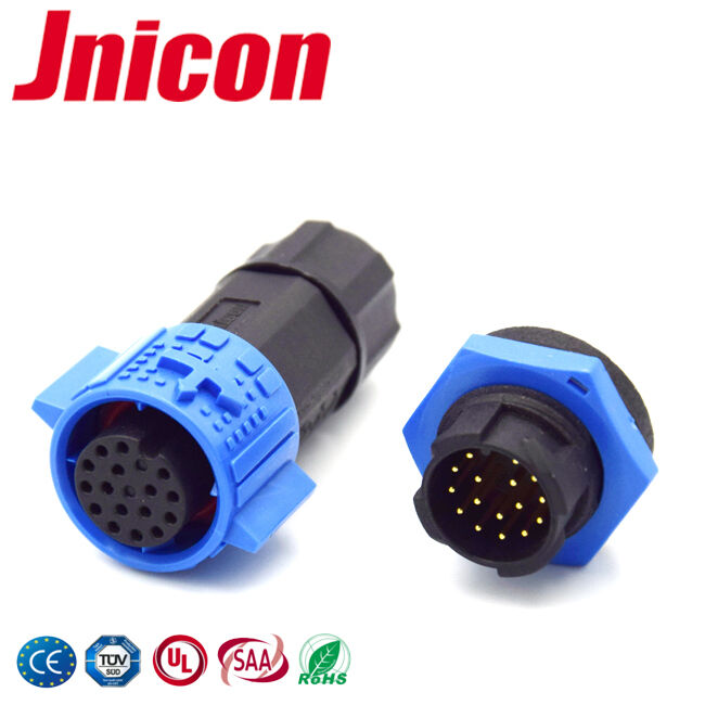 สายเชื่อม LED ความดันต่ํา M19 ทองเหลือง