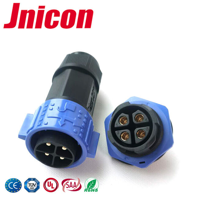 M25 500V พลาสติก PA66 ตัวเชื่อมต่อสายไฟแบบล็อคเร็วสำหรับบอร์ด