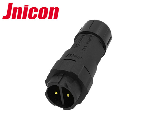 ชาย / หญิง 10A ตัวเชื่อมต่อกันน้ำไฟถนนกลางแจ้งปลั๊ก DC 300V